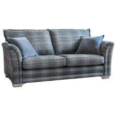 Evelyn 3 Seater Fabric Sofa Standard Back