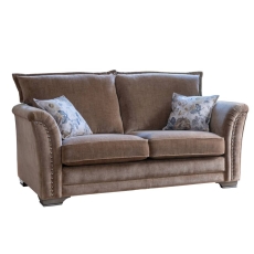 Evelyn 2 Seater Fabric Sofa Standard Back