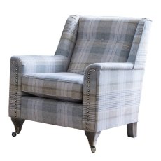 Evelyn Fabric Accent Chair