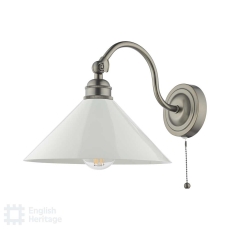 English Heritage Audley End Wall Light Rubbed Bronze and Cream