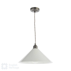 English Heritage Audley End Single Pendant Bronze and Cream