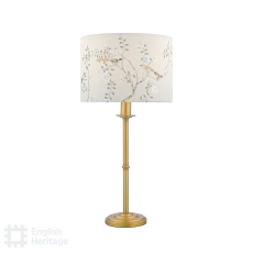 English Heritage Marble Hill Table Lamp Aged Brass Base Only