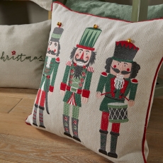 Xmas Nutcracker 43cm Cushion