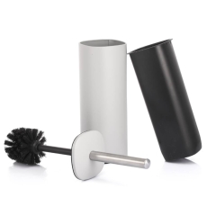 Showerdrape Capri Toilet Brush & Holder Satin White