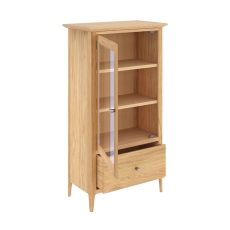 Saxham Glazed Bookcase