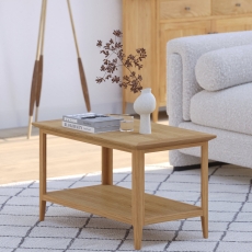 Saxham Coffee Table With Shelf