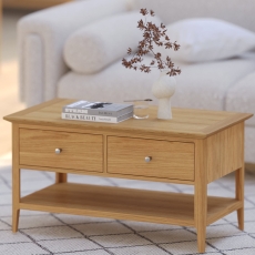 Saxham 2 Drawer Coffee Table