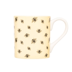 Bee Small Straight Mug Yellow