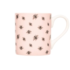 Bee Small Straight Mug Pink