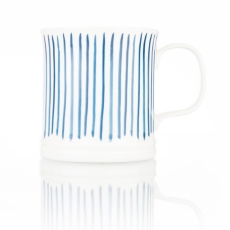 Tankard Mug Stripe Blue