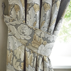 William Morris At Home Acanthus 66cm Tiebacks Flint