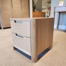 Belgravia 2 Drawer Bedside Cabinet (Ipswich)