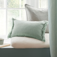 Laura Ashley Carys 30cm x 50cm Cushion Sage Green