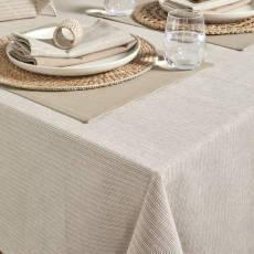 Walton & Co Boston Stripe Tablecloth 130 x 180cm