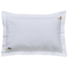 Sophie Allport Woodland Friends Oxford Pillowcase Pair Off-White