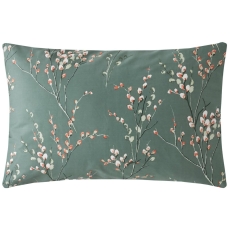 Laura Ashley PussyWillow Standard Pillowcase Pair Fern Green
