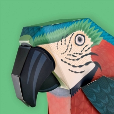 Create Your Own Parrot On A Perch