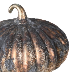 Patina Glass Pumpkin - Small