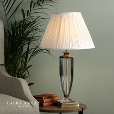 Laura Ashley Carson Antique Brass & Crystal table Lamp Large