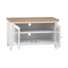 Elveden TV Unit White