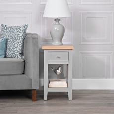 Elveden Lamp Table Grey