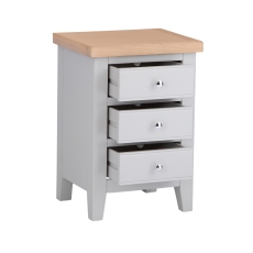 Elveden Large Bedside Cabinet Grey