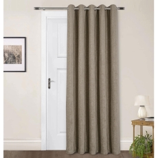 Amberley Eyelet Headed Curtains Earth