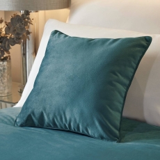 Laurence Llewelyn-Bowen Montrose Velvet Cushion 43cm Teal