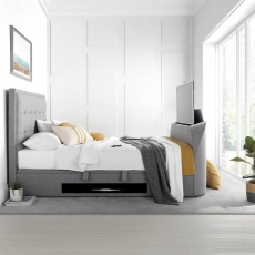 Farnham Ottoman TV Bed Marbella Dark Grey