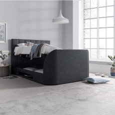 Malvern Ottoman TV Bed Pendle Slate