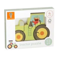 Orange Tree Toys Tractor Mini Puzzle