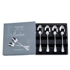 Arthur Price Avalon Set Of 4 Serving Spoons