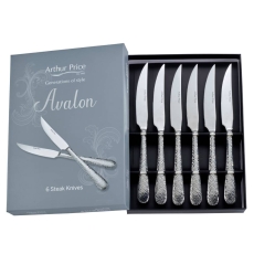 Arthur Price Avalon Set Of 6 Steak Knives