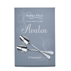 Arthur Price Avalon Set Of 6 Teaspoons