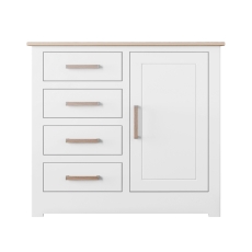 Milton Small 1 Door 4 Drawer Sideboard