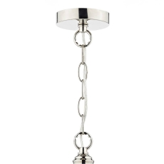 Heath 1 Light Pendant Polished Nickel