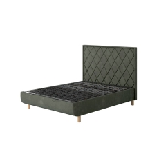 Tempur Arc Ottoman Bed Frame With Quilted Headboard