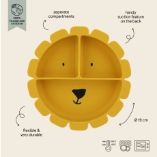 Mr Lion Silicone Divided Suction Plate