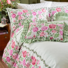 Cath Kidston Dolly Rose Duvet Set Sage