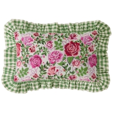 Cath Kidston Dolly Rose Polyester Filled Cushion 30X50cm Sage