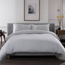The Lyndon Company St Quentin Duvet Set Grey