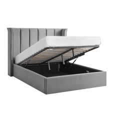 Phoenix Ottoman Ottoman Bed Frame Silver