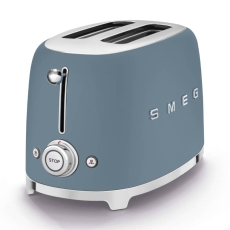 Smeg 2 Slice Toaster Matte Storm Blue