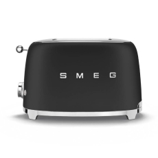 Smeg 2 Slice Toaster Matt Black