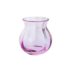 Dartington Artisan Round Pink Vase