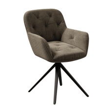 Charleston Swivel Dining Chair Beige