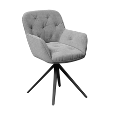 Charleston Swivel Dining Chair Light Grey