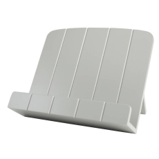 T&G Woodware Cook Book Stand Grey Painted Hevea