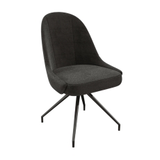 Miami Swivel Dining Chair Charcoal
