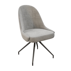 Miami Swivel Dining Chair Light Grey